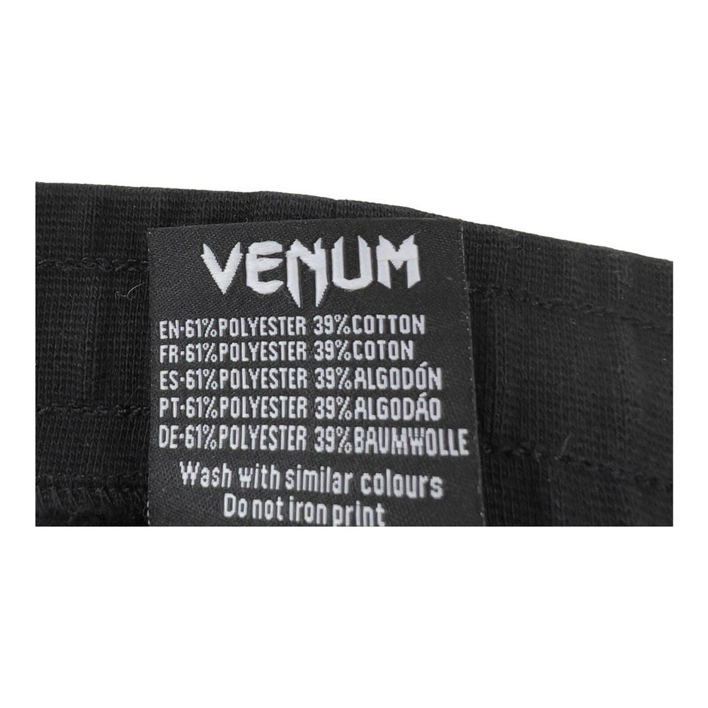 Venum Black Polyester Cotton Jogger Pants w/ Zippered Pocket Mens Size Medium M - Picture 3 of 5